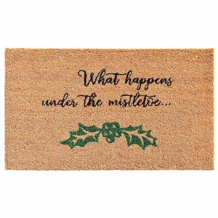 Calloway Mills Entrance Mat, Coir, Black, Green 105061729